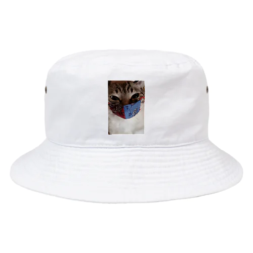 マスクにゃん🐾 Bucket Hat