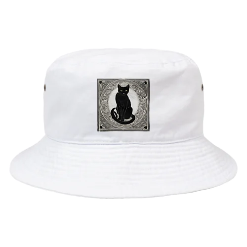 黒猫 Bucket Hat