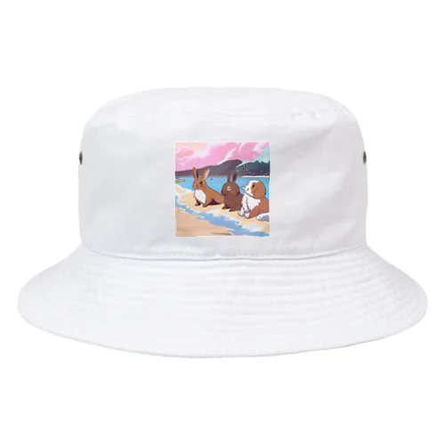 ビーチアニマル Bucket Hat