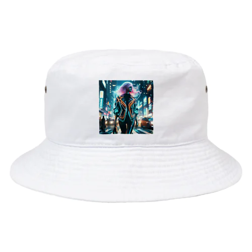 ネオンガール Bucket Hat