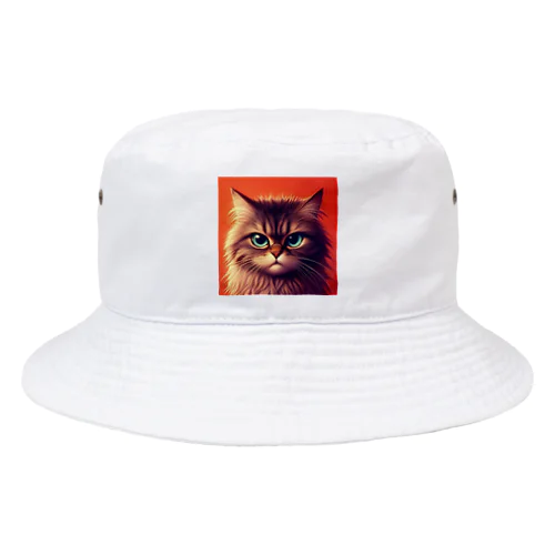 猫だよ。私の名前は、ボーロ Bucket Hat