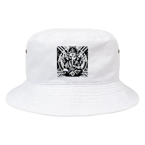 幾何学ガネーシャ Bucket Hat