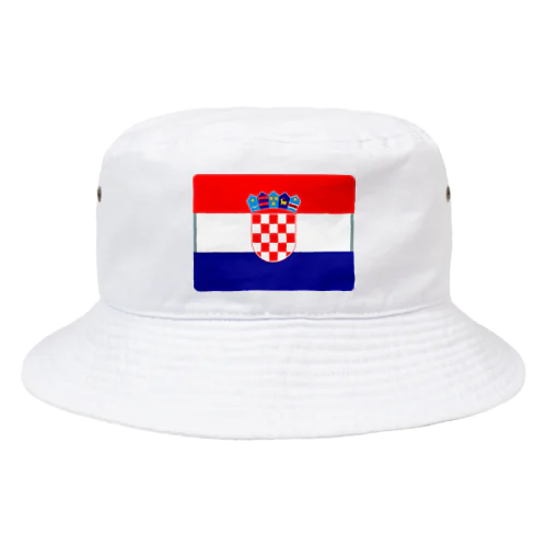 クロアチアの国旗 Bucket Hat