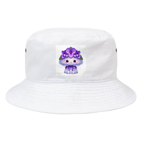 花くらげ　すみれちゃん2 Bucket Hat