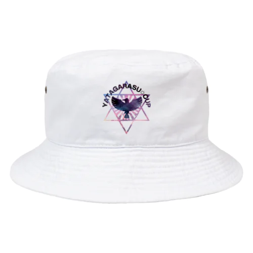 YATAGARASU✡︎CUP 文字入りロゴ Bucket Hat