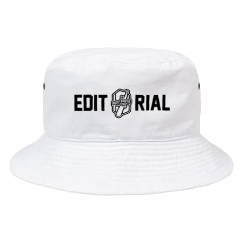 EDITORIAL logo Bucket Hat