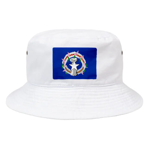 北マリアナ諸島の旗 Bucket Hat