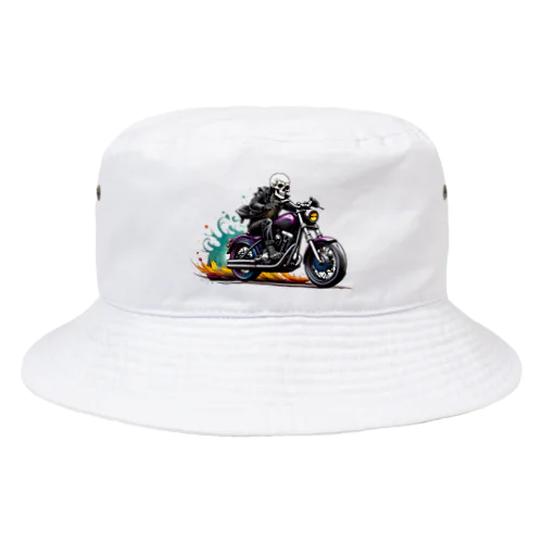 ベタなスカルライダー Bucket Hat