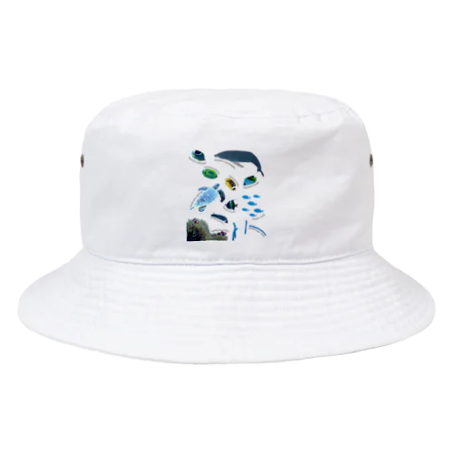 沖縄の海の生き物 Bucket Hat
