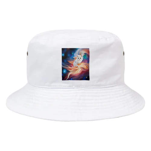 宇宙漂う猫「リリー」 Bucket Hat