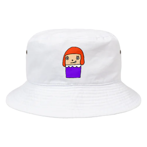 四角いちゃん Bucket Hat