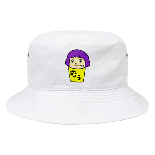 四角いちゃん(怒) Bucket Hat