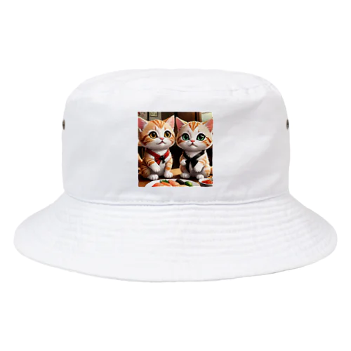寿司屋猫 Bucket Hat