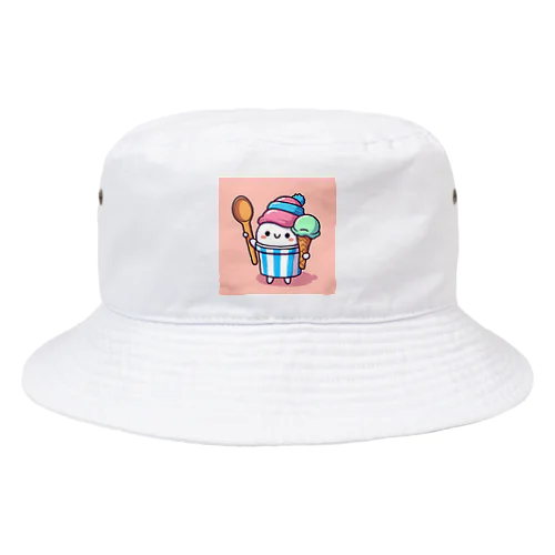 アイスクリーム大好きちゃん Bucket Hat