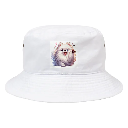 愛らしいポメ Bucket Hat