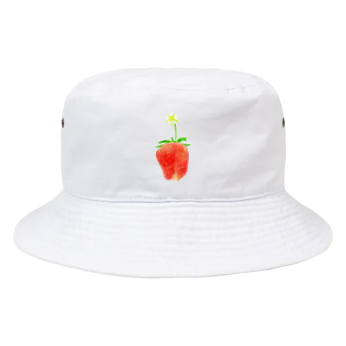 お花いちごくん Bucket Hat