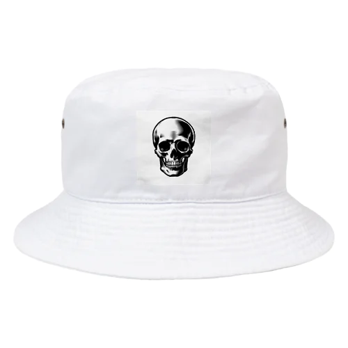 シンプルスカル Bucket Hat