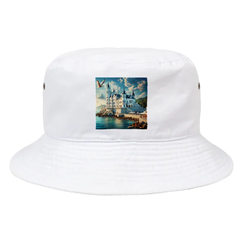 海辺の綺麗な城 Bucket Hat