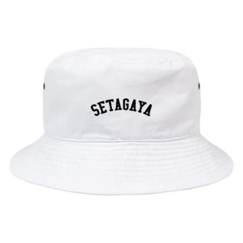 世田谷Tシャツ　ブラックロゴ(setagaya item) Bucket Hat