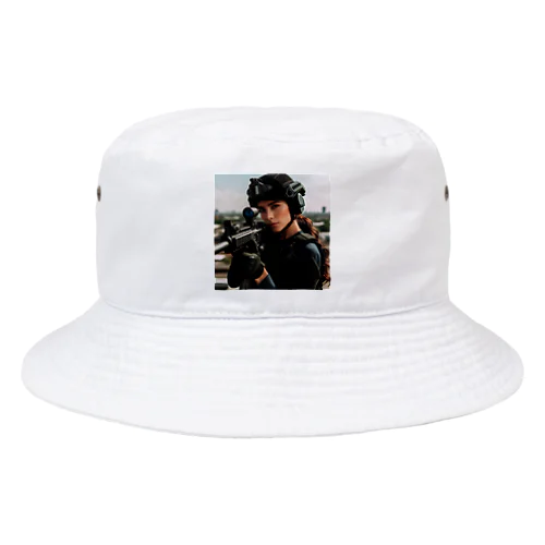 女性特殊部隊スナイパー Bucket Hat