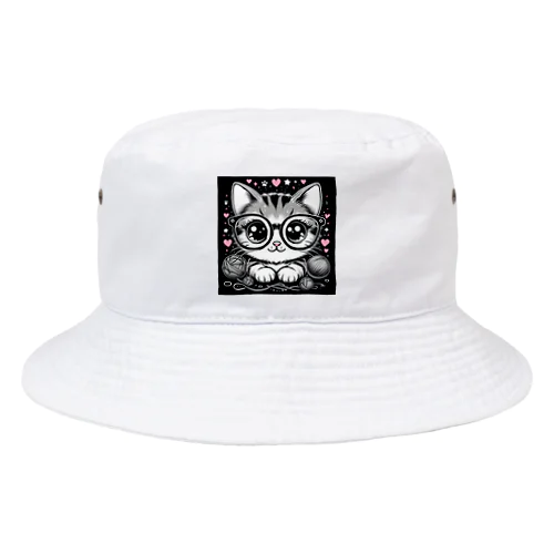 ネコのミミコ Bucket Hat