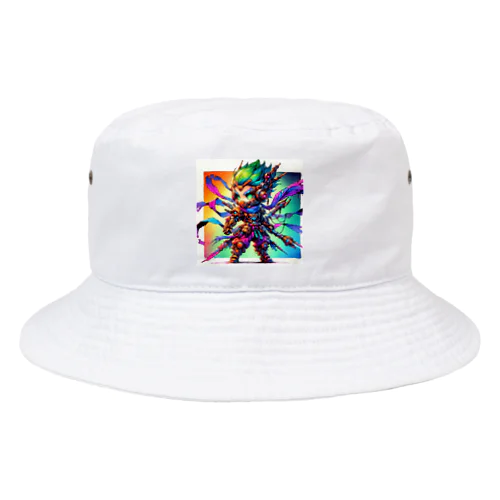 ミニレインボー忍者 Bucket Hat