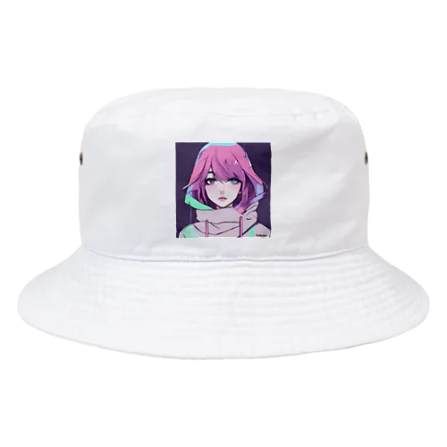 近未来美少女「オッドアイ」 Bucket Hat