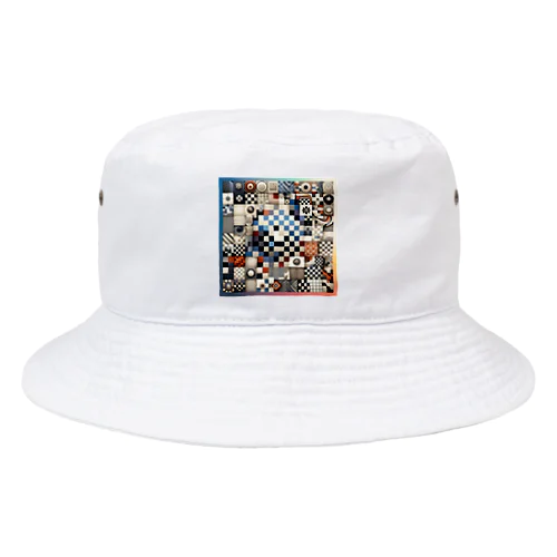 多様なチェック柄 Bucket Hat