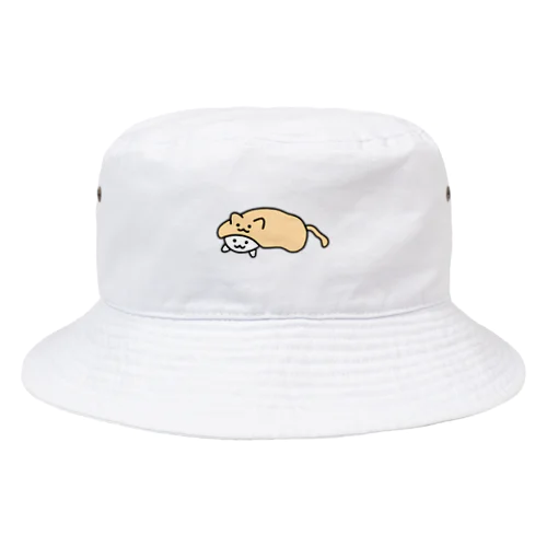 ネコ、かぶってます。（文字なし） Bucket Hat