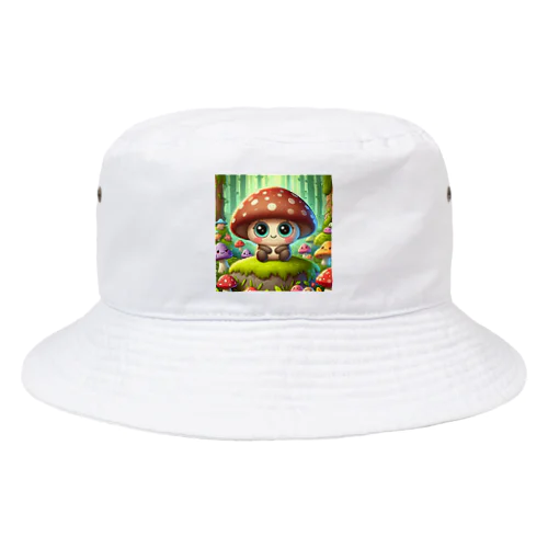 癒し系キノコ可愛いグッズ Bucket Hat