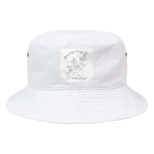 桜の花言葉 Bucket Hat