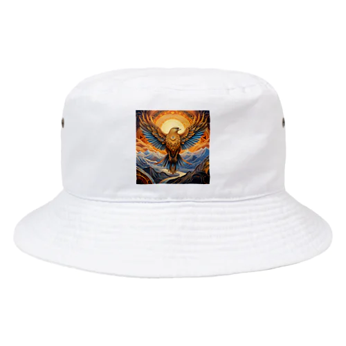 神々しい鷹・シンボルマーク2 Bucket Hat