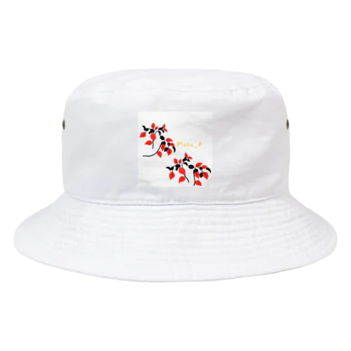 カラフルポトス Bucket Hat