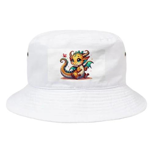 可愛らしい龍の男の子 Bucket Hat