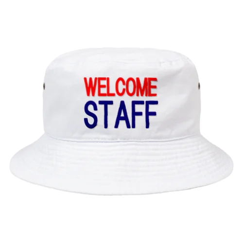 WELCOME STAFF バケットハット