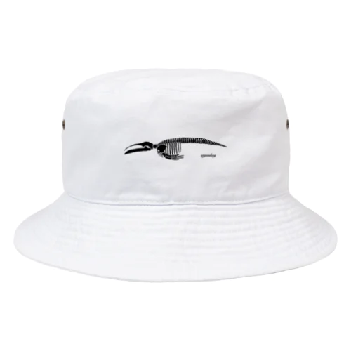 シロナガスクジラ標本 Bucket Hat