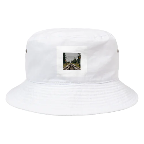 鉄道レールデザイン Bucket Hat