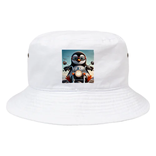 サングラスをかけたワイルドなペンギン① Bucket Hat