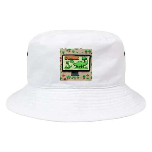 スマホで飼われてる恐竜 Bucket Hat