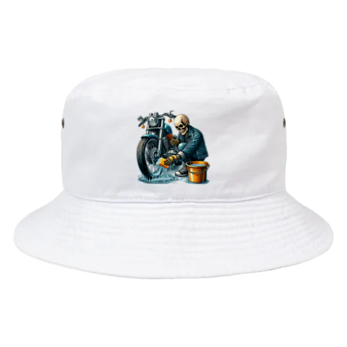 骨の髄まで愛車を磨く！ Bucket Hat