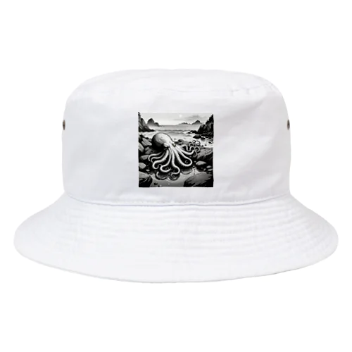 オクトパス Bucket Hat