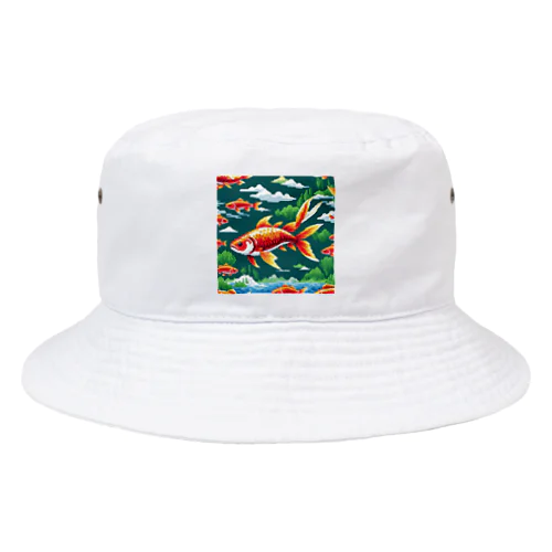 ピクセルアートの5月 Bucket Hat