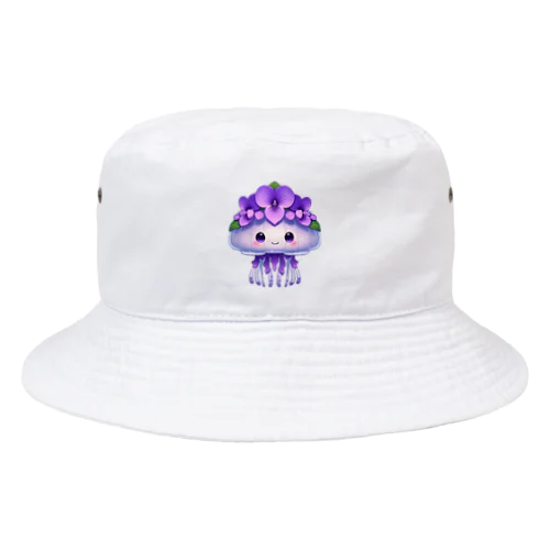 花くらげ　すみれちゃん2 Bucket Hat