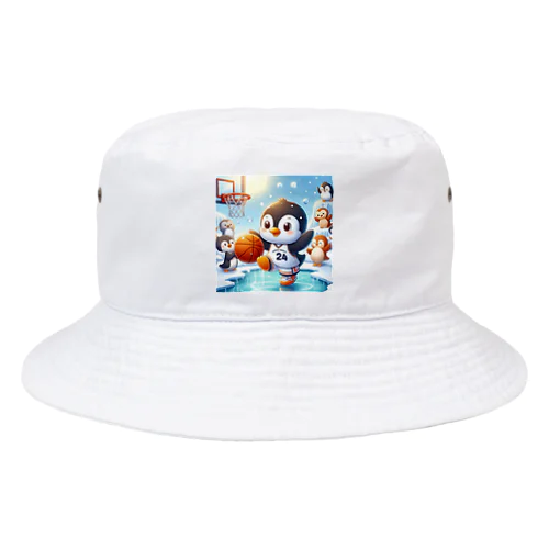 ペンギン！バスケに挑戦！ Bucket Hat