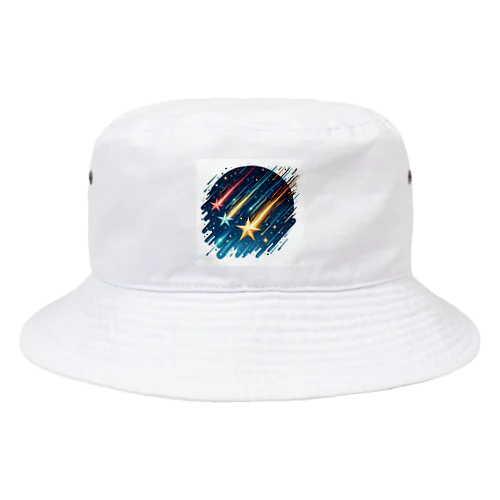 3つの流れ星 Bucket Hat