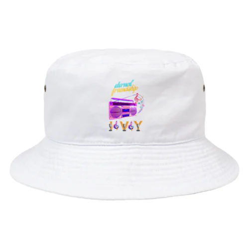 懐かしいラジカセ Bucket Hat