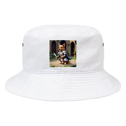 見る者を魅了する勇敢な犬 Bucket Hat