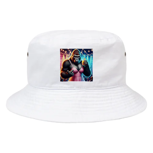 キャバゴリラ Bucket Hat