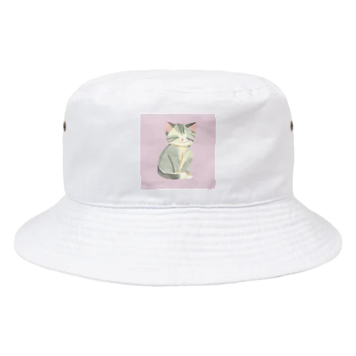 子猫のこめちゃん Bucket Hat