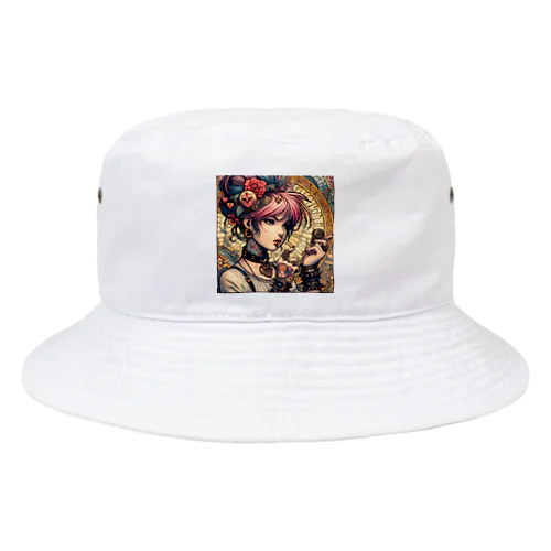 ピンク Bucket Hat